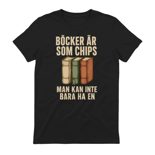 Böcker är som chips