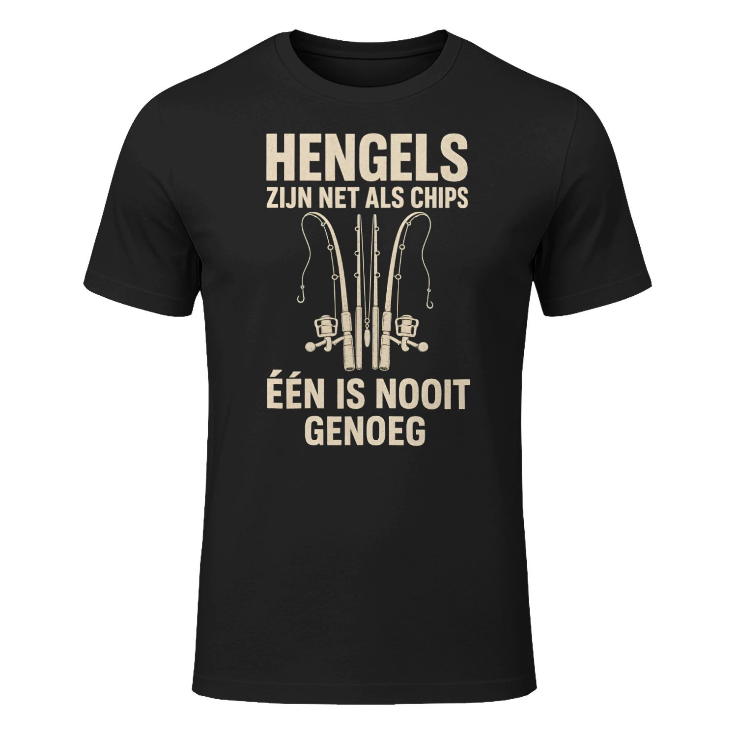 Hengels zijn net als chips - Classic unisex t-shirt
