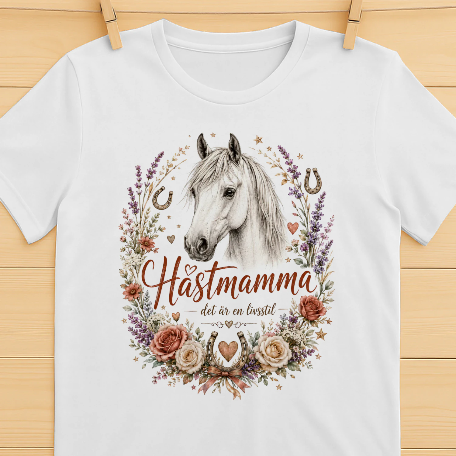 Hästmamma, det är en livsstil – Classic Unisex T-shirt