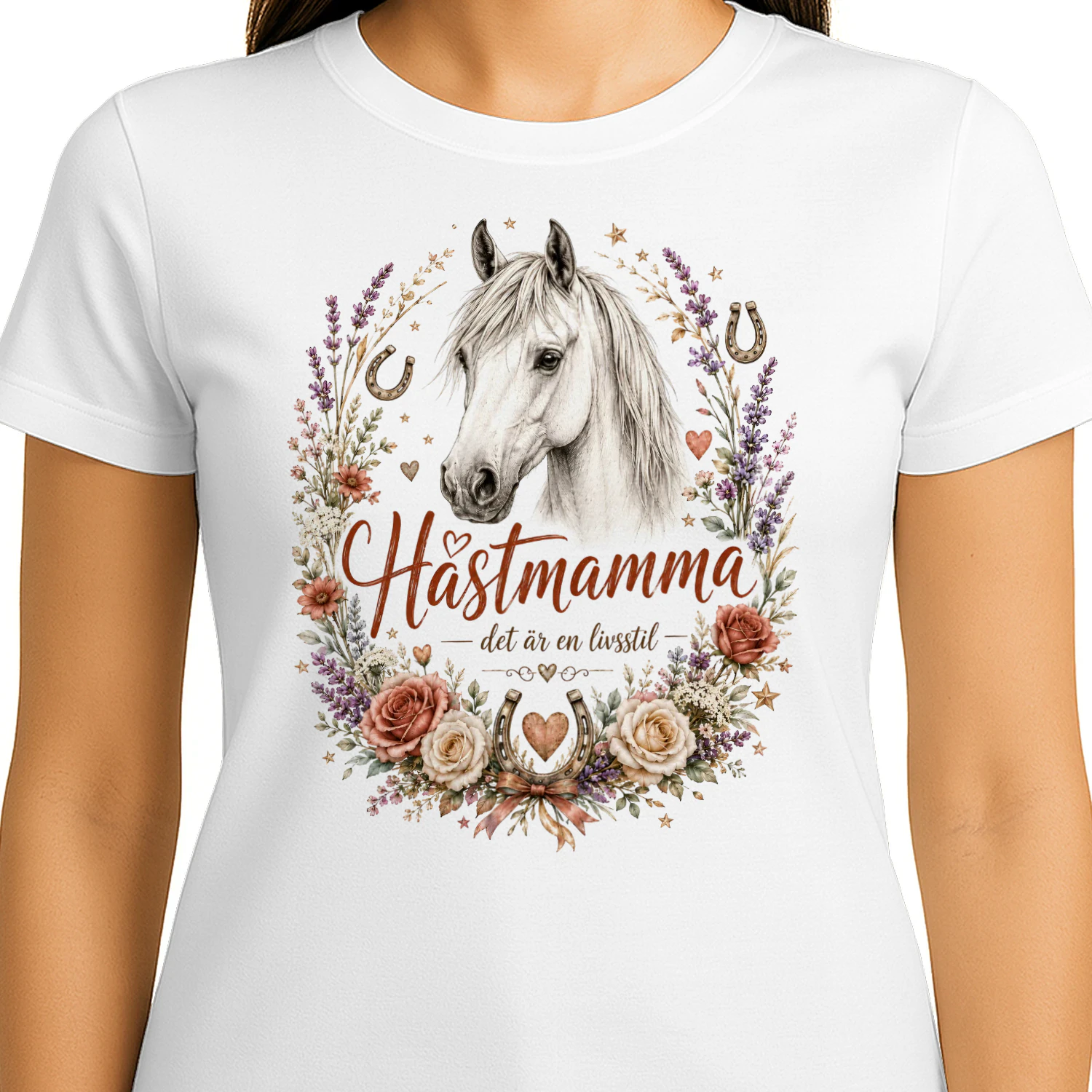 Hästmamma, det är en livsstil – Classic Unisex T-shirt