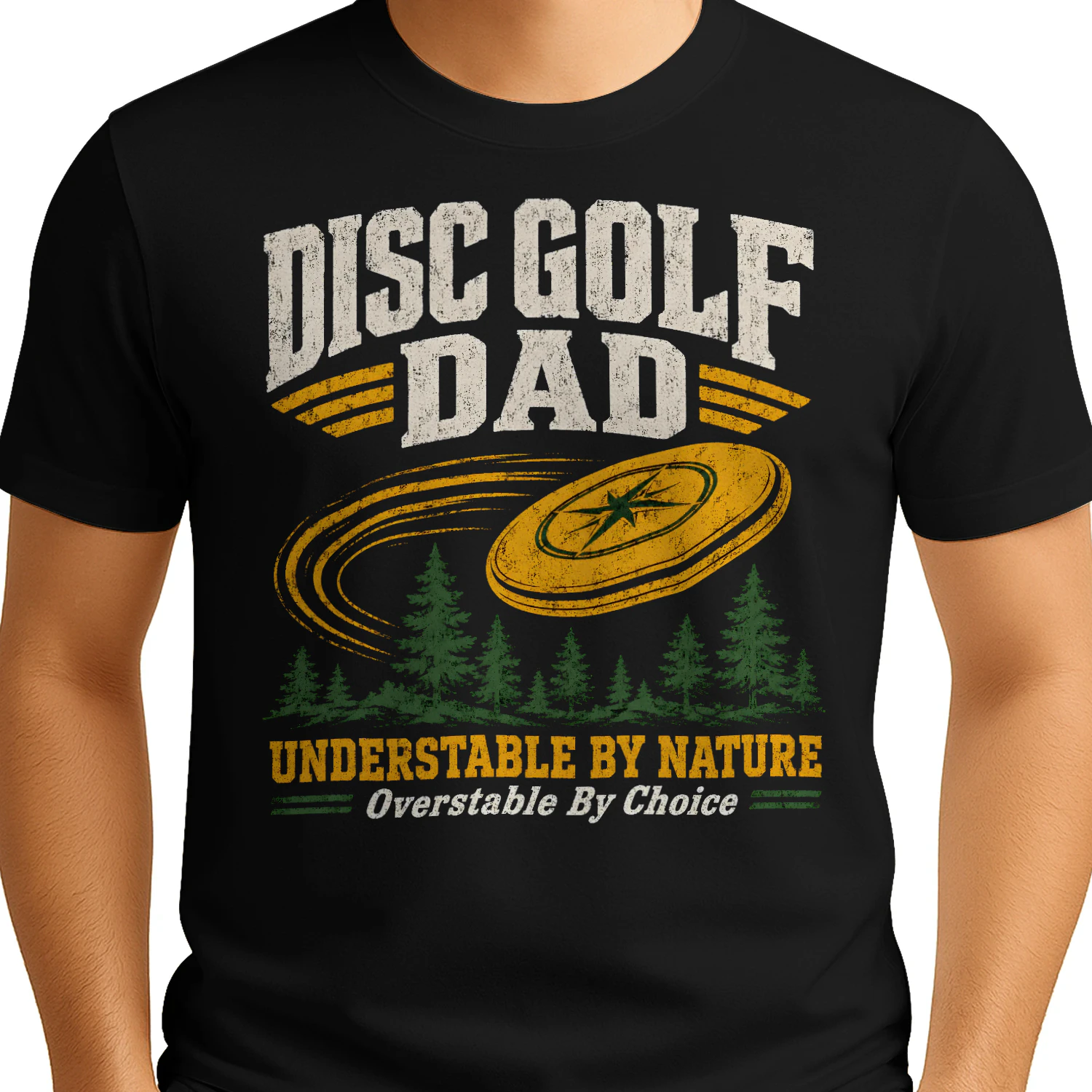 Funny Disc Golf Dad Shirt, Disc Golf Father Gift - Classic Unisex T-shirt