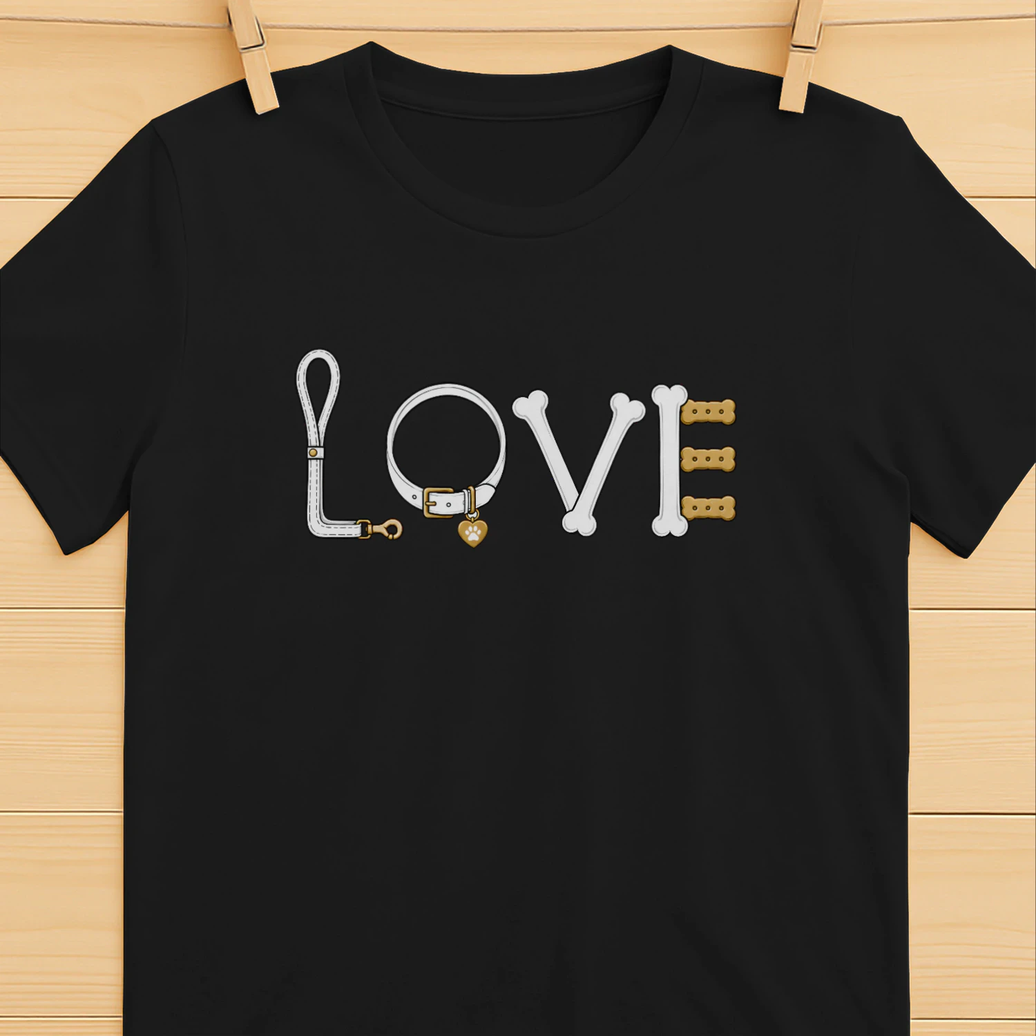 Dog Lover LOVE - Classic Unisex T-shirt 