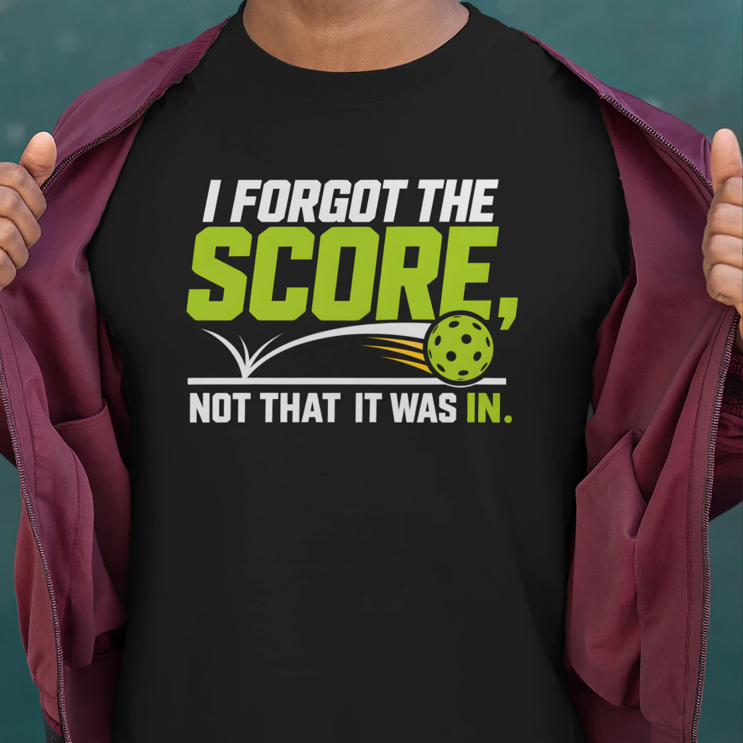 Funny Pickleball Score Shirt, Pickleball Player Gift - Classic Unisex T-shirt