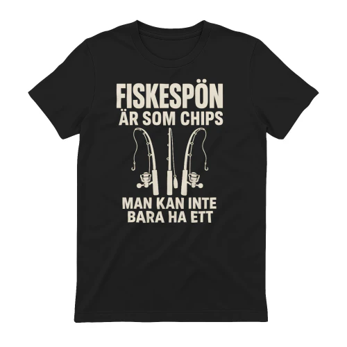 FISKESPÖN ÄR SOM CHIPS MAN KAN INTE BARA HA ETT