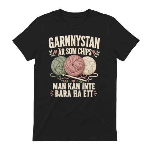 Garnnystan är som chips