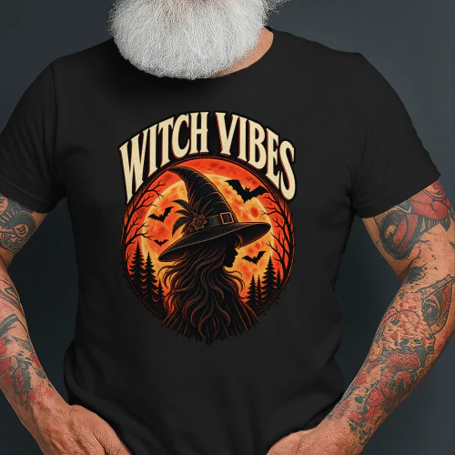 Witch Vibes Vintage Halloween