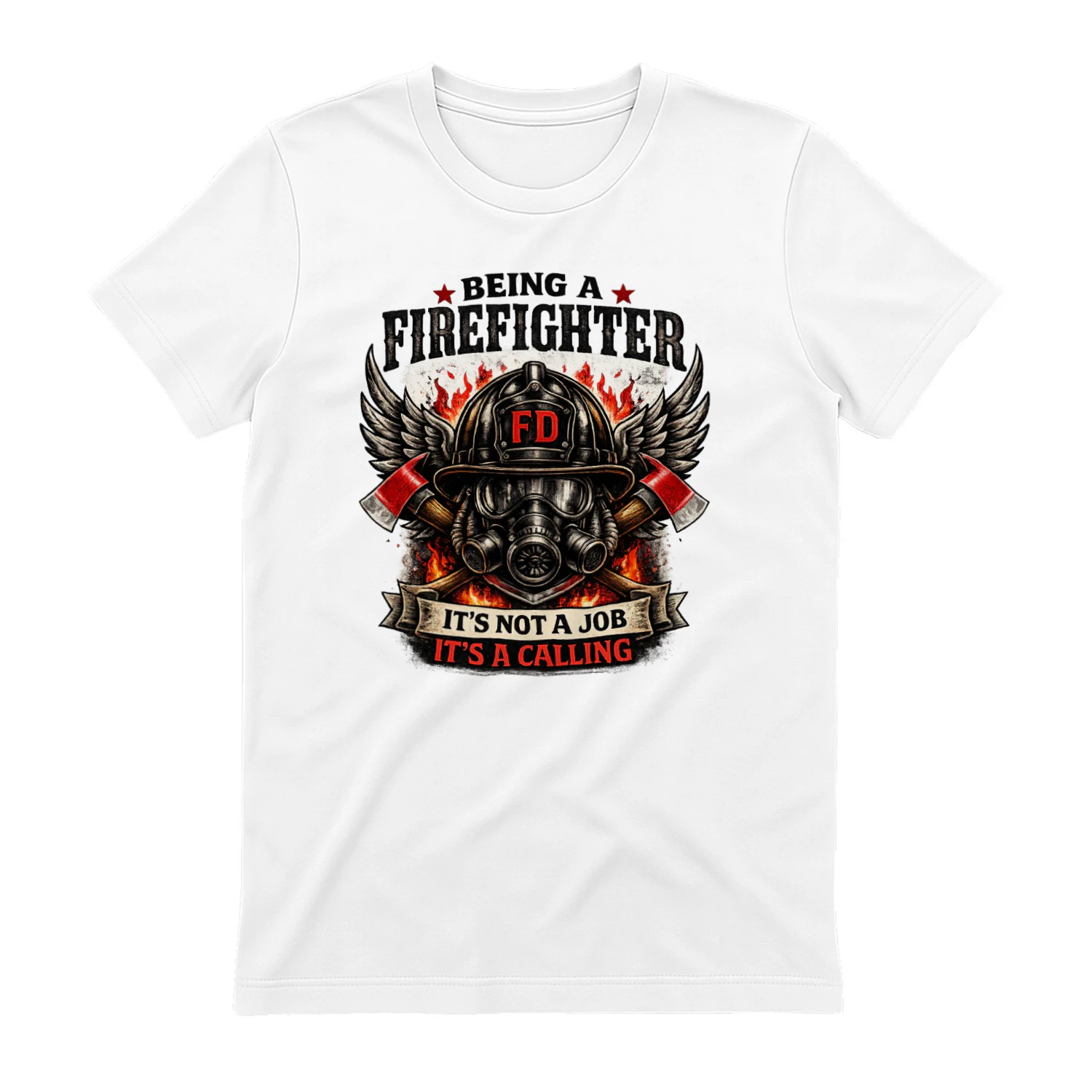 Firefighter T-Shirt | It’s Not a Job It’s a Calling | Firefighter Pride Tee