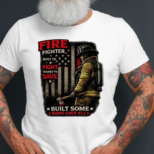 Firefighter Built to Fight Trained to Save