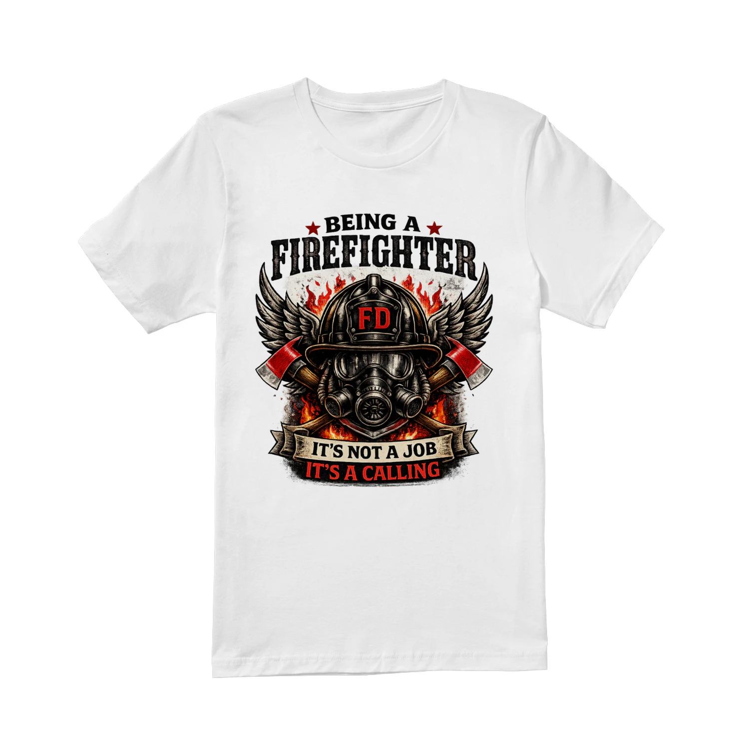 Firefighter T-Shirt | It’s Not a Job It’s a Calling | Firefighter Pride Tee