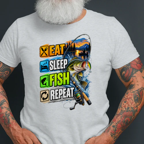 Eat Sleep Fish Repeat