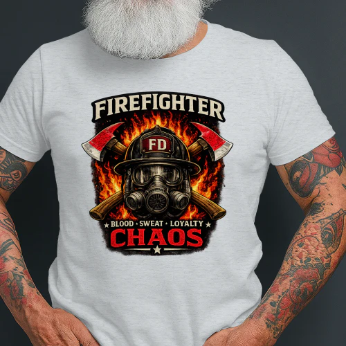 Firefighter Blood Sweat Loyalty