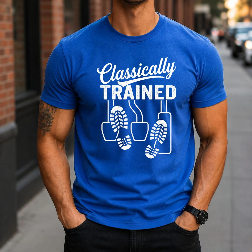 Classically Trained with Dimmer Manual Car Pedals Driving T-Shirt