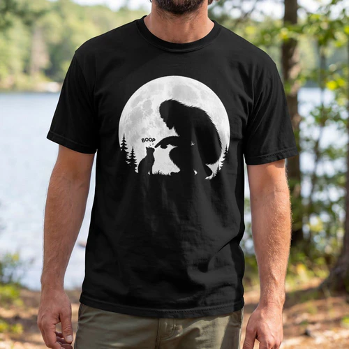 Bigfoot Boops Cat Moon