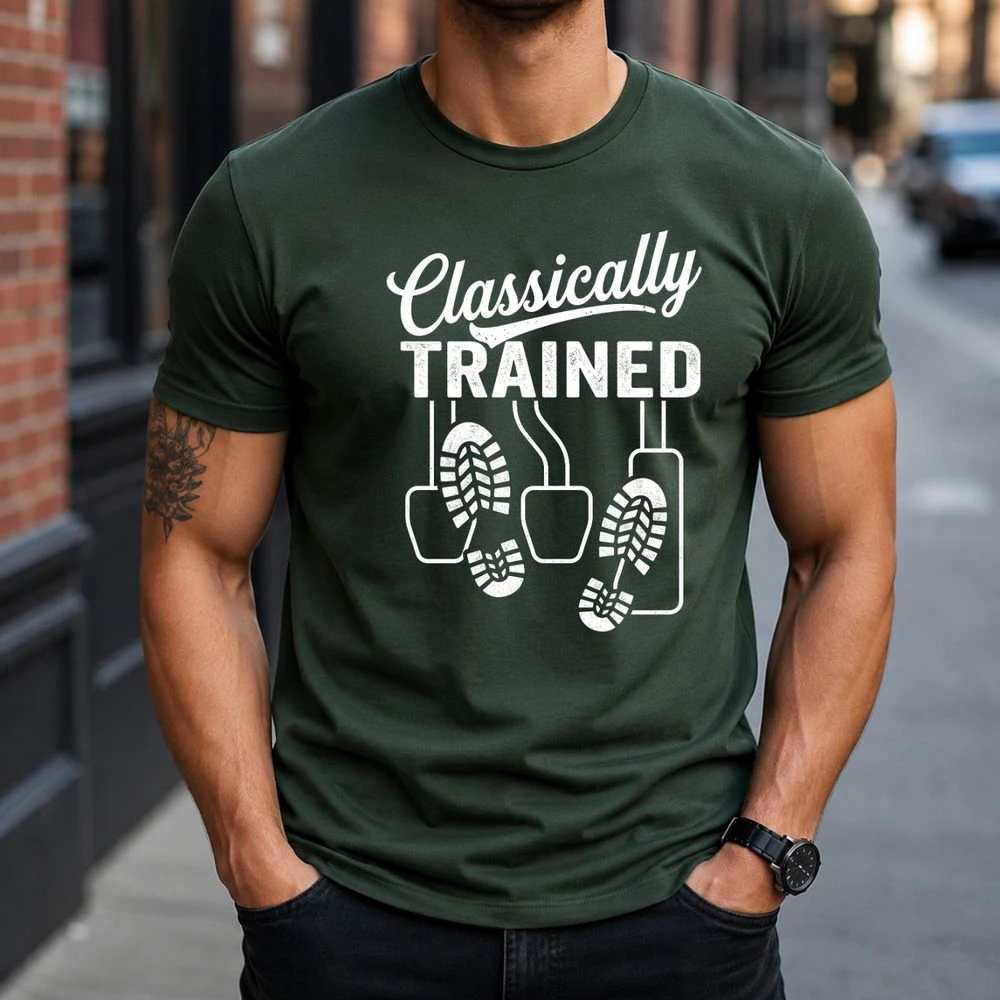 Classically Trained with Dimmer Manual Car Pedals Driving T-Shirt