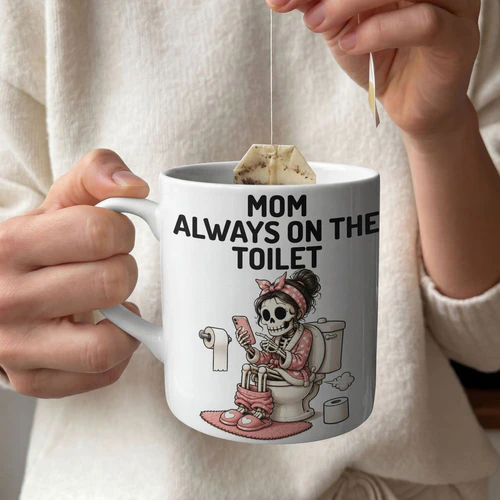 Skeleton Mom Bathroom