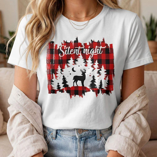 Silent Night Deer Forest