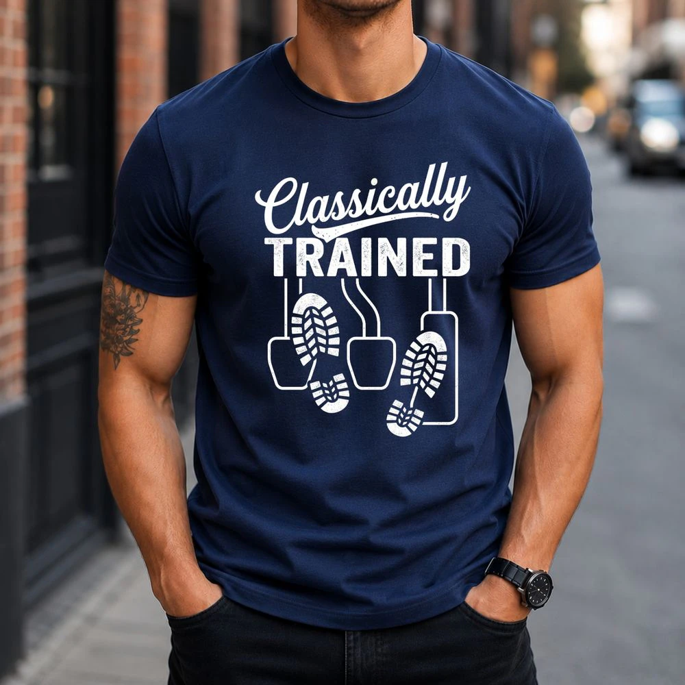 Classically Trained with Dimmer Manual Car Pedals Driving T-Shirt