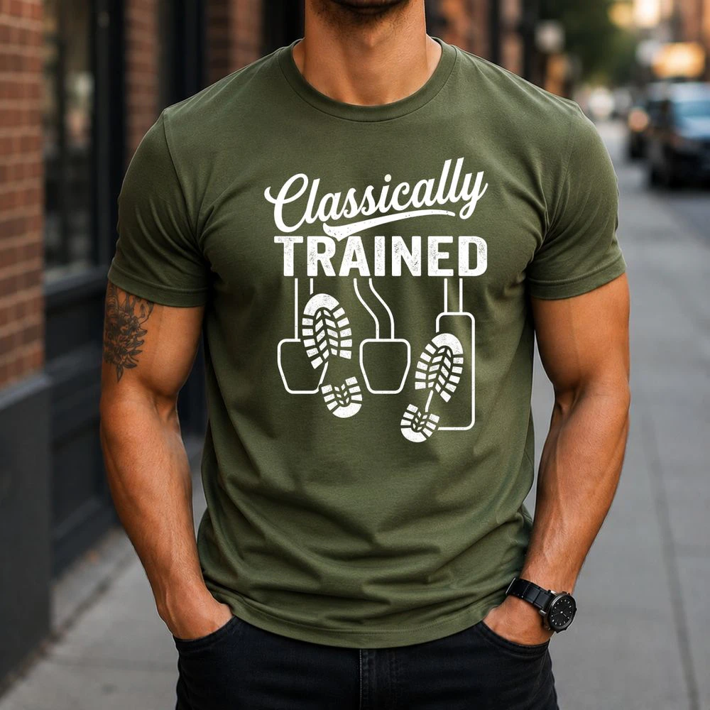 Classically Trained with Dimmer Manual Car Pedals Driving T-Shirt