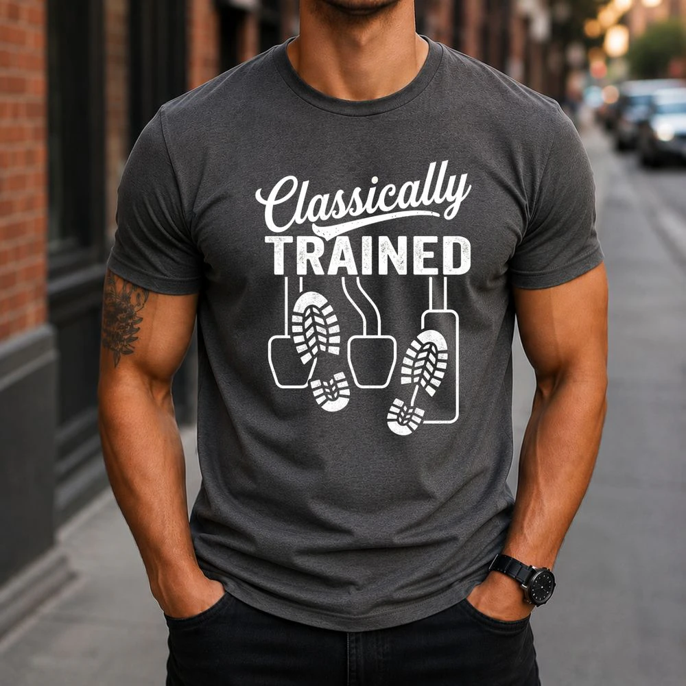 Classically Trained with Dimmer Manual Car Pedals Driving T-Shirt
