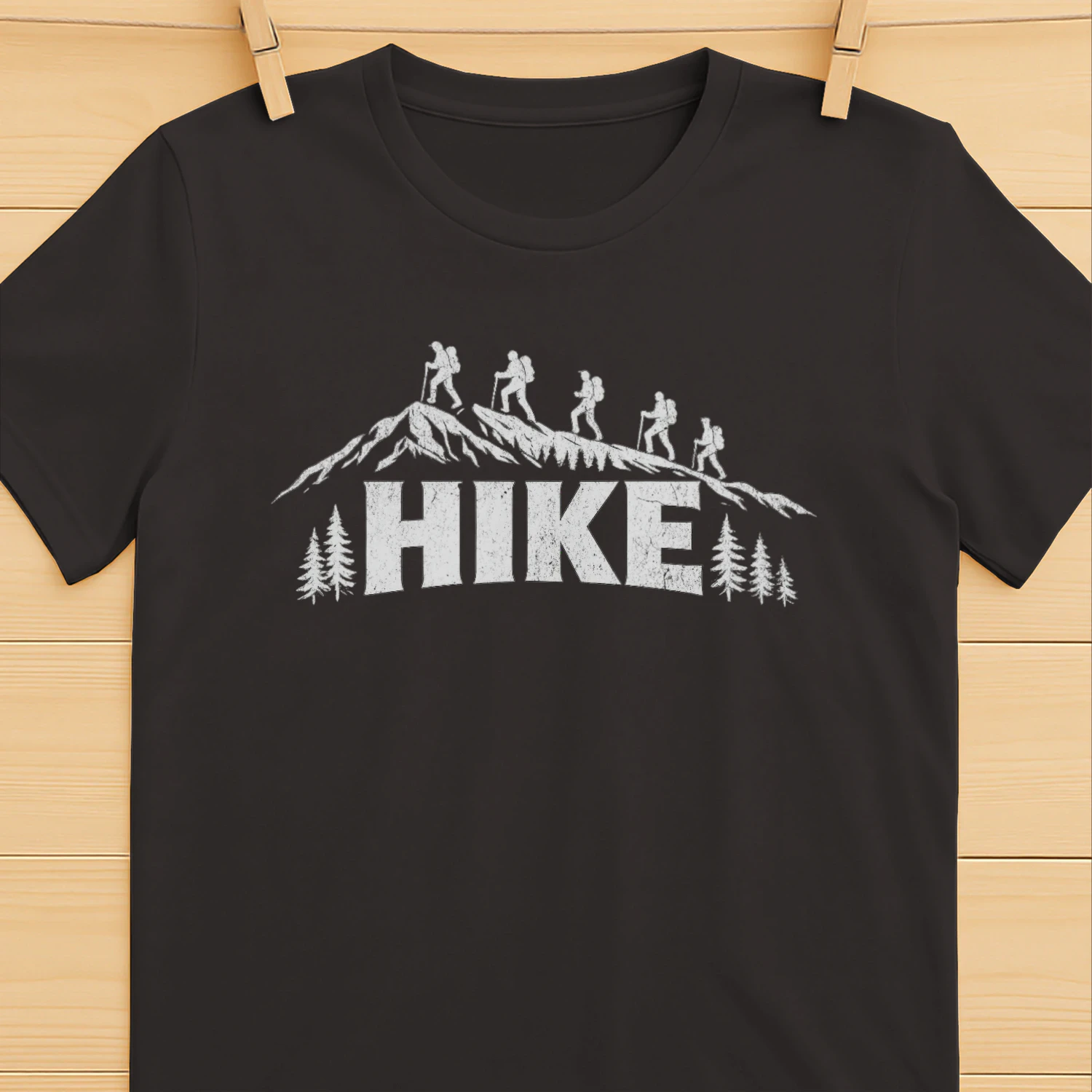 Hike Mountain Adventure Hiking design | Outdoor Trekking Nature Lover Graphic 