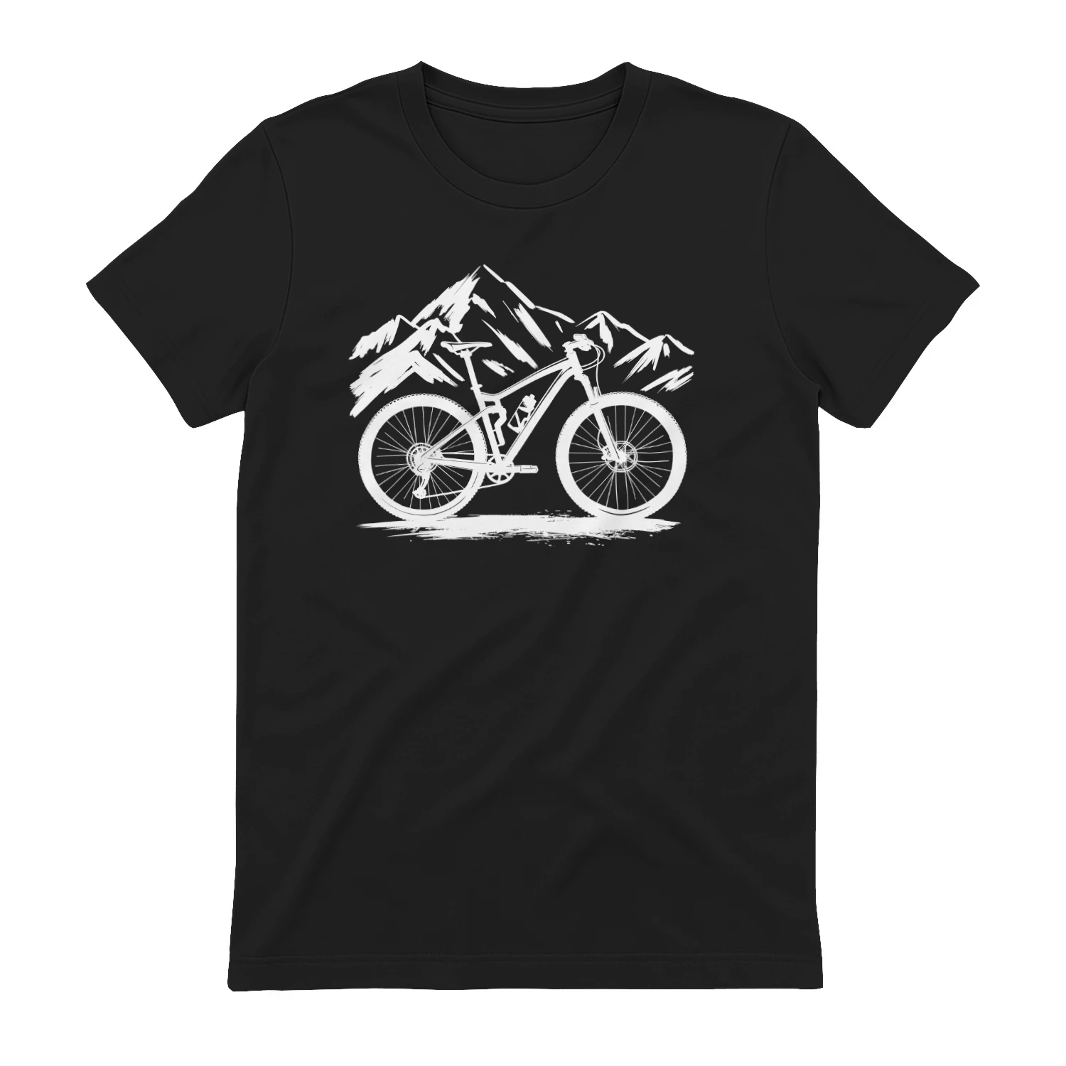 Mountain Bike Adventure Shirt – MTB Cycling Mountain Landscape Graphic Tee
