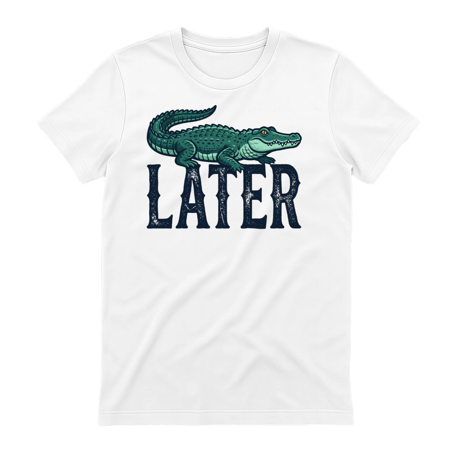 Later Gator T-Shirt, Funny Vintage Alligator Shirt, Unisex Retro Gator Tshirt, Funny Sarcastic Graphic Tee,