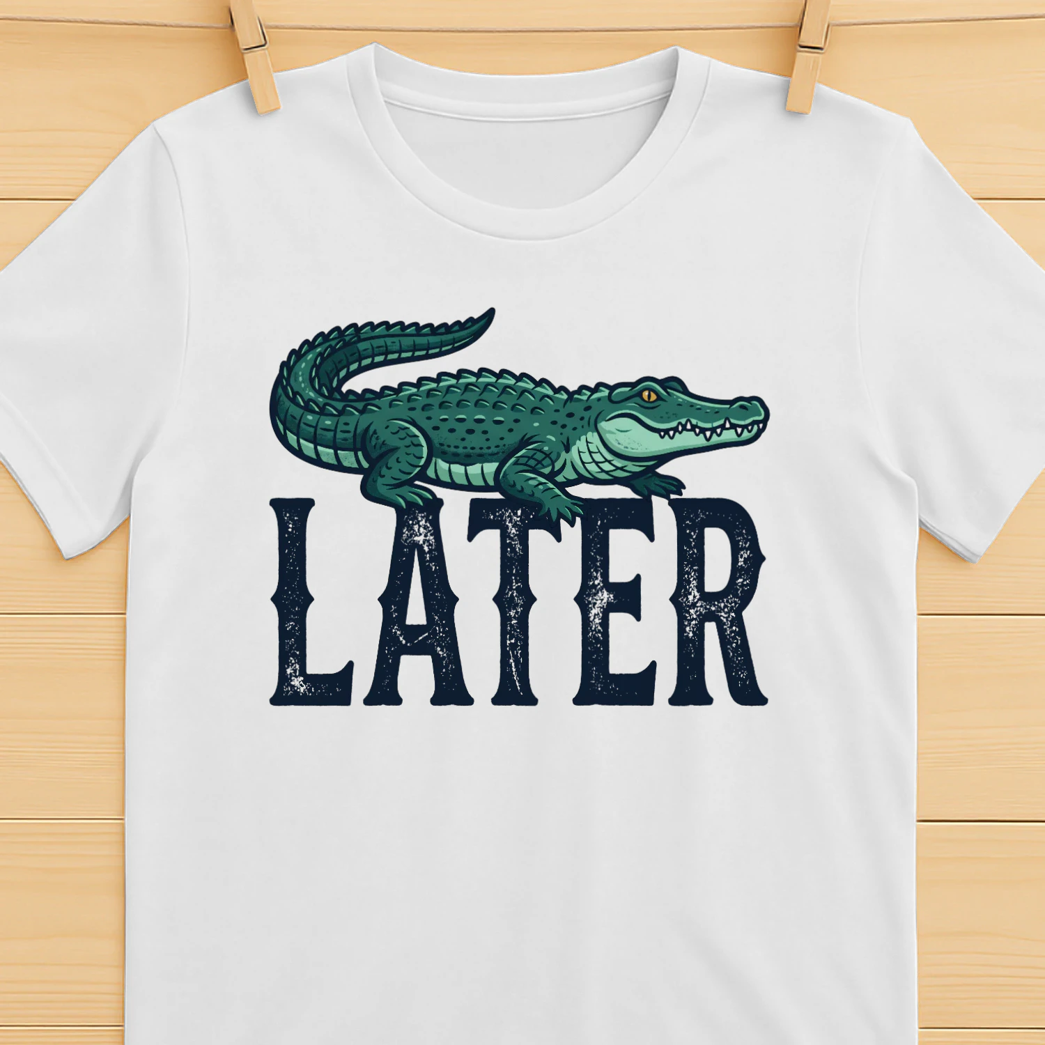 Later Gator T-Shirt, Funny Vintage Alligator Shirt, Unisex Retro Gator Tshirt, Funny Sarcastic Graphic Tee,