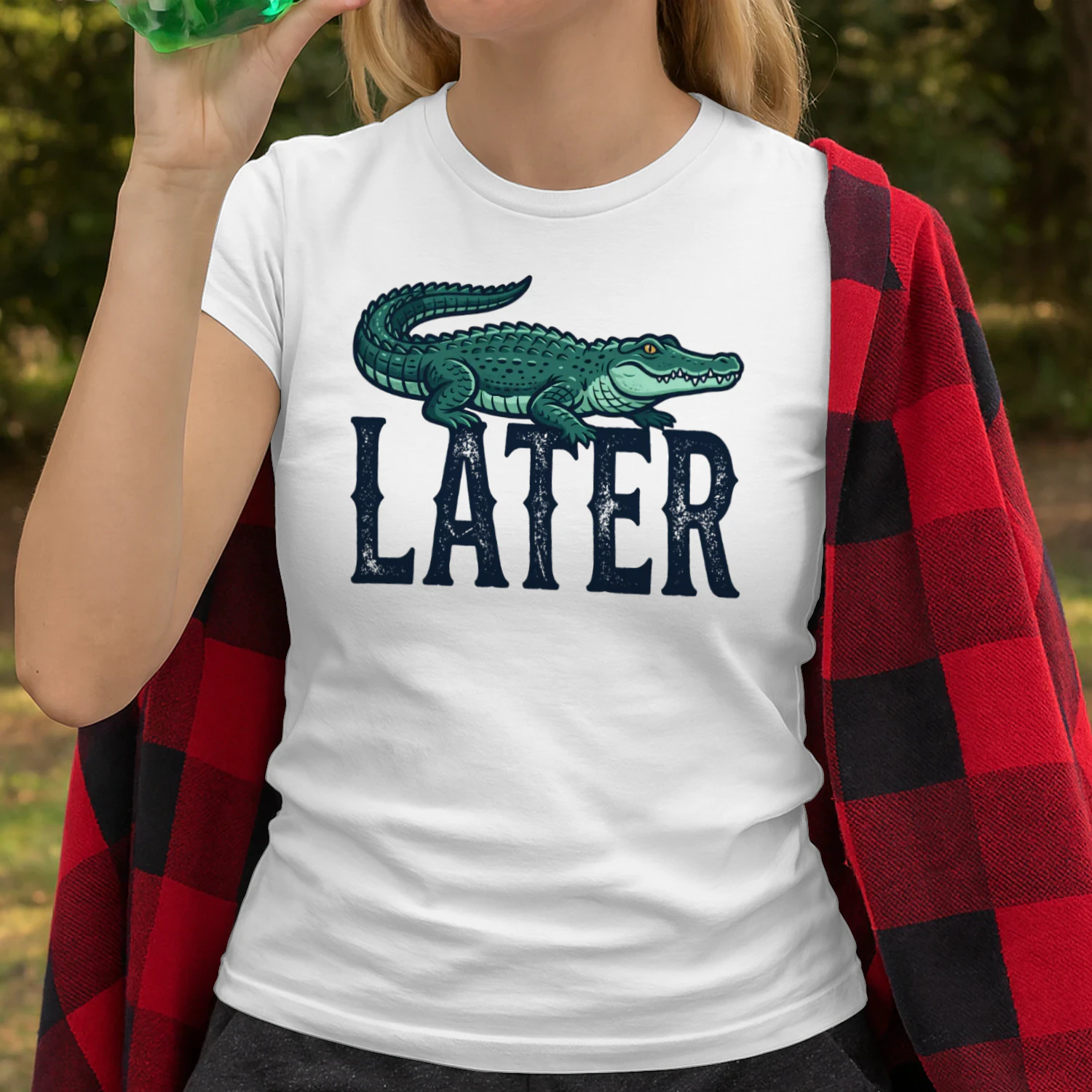 Later Gator T-Shirt, Funny Vintage Alligator Shirt, Unisex Retro Gator Tshirt, Funny Sarcastic Graphic Tee,