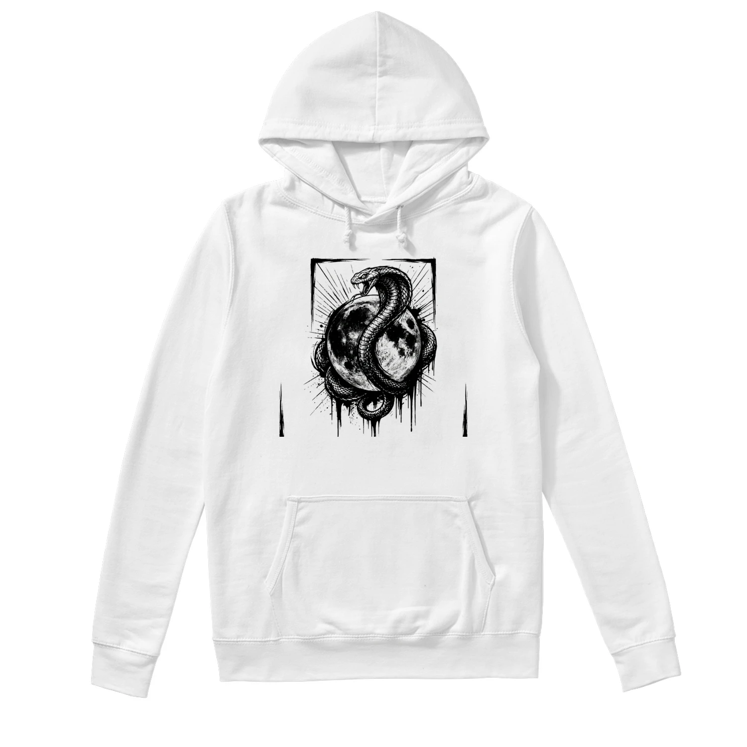 Coiled Snake and Apple T-Shirt – Gothic