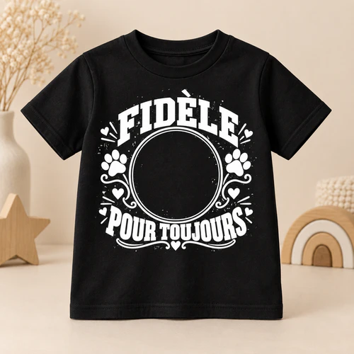 Fidèle pour toujours - Photo d'animal personnalisée
