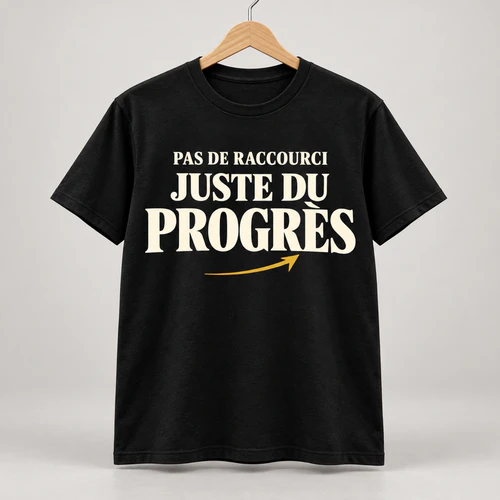 Pas de raccourci – Juste du progrès