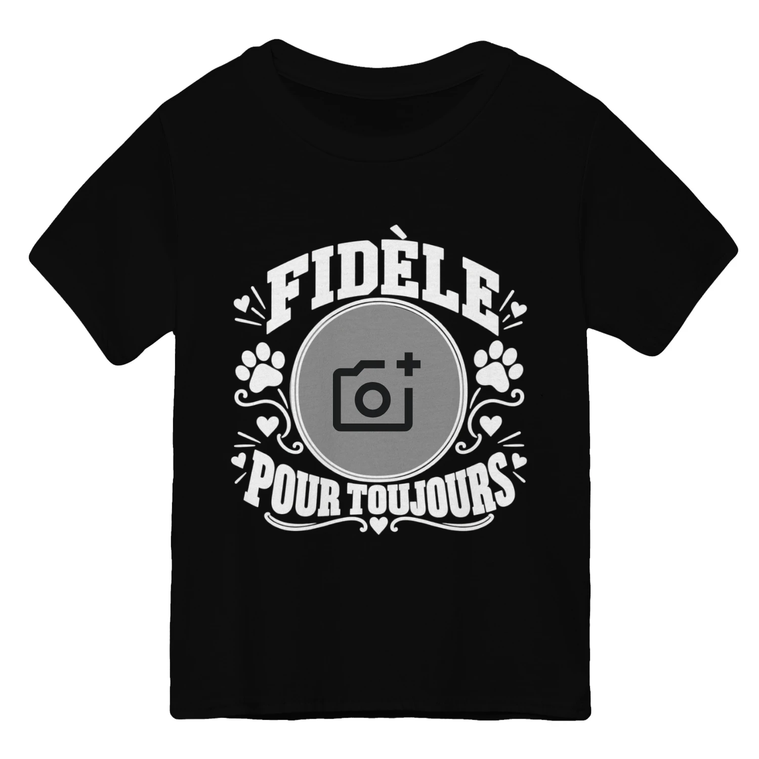 T-shirt enfant personnalisé - Fidèle pour toujours
