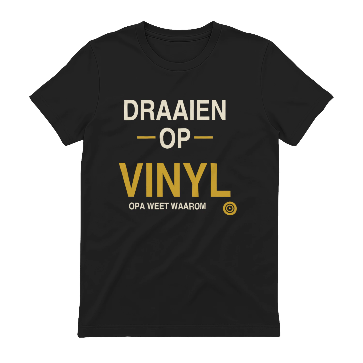 Opa Weet Waarom - Draaien op Vinyl Unisex T-shirt