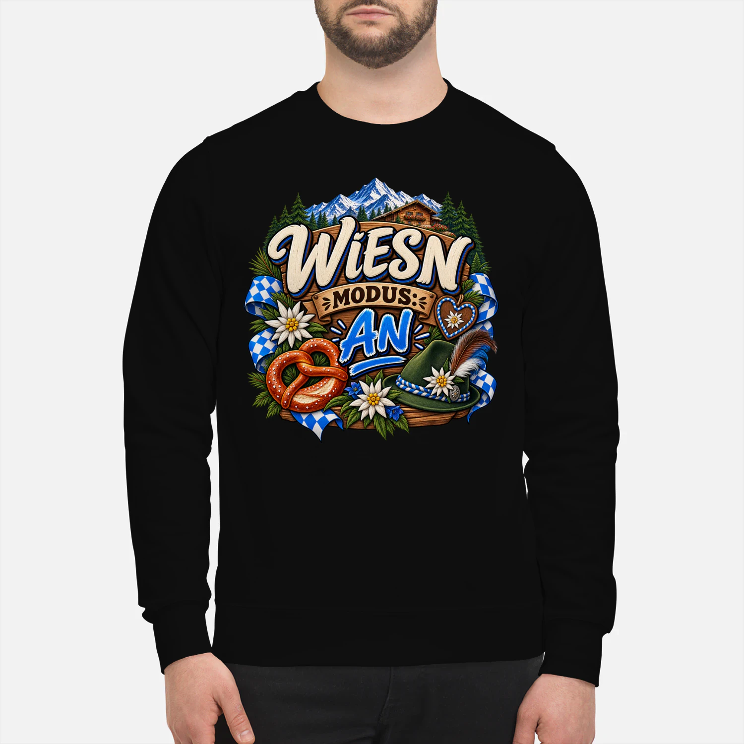 Wiesn Modus: AN - Unisex T-Shirt