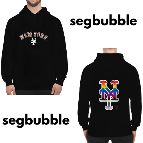 Mets Pride Night 2026 Rainbow Hoodie