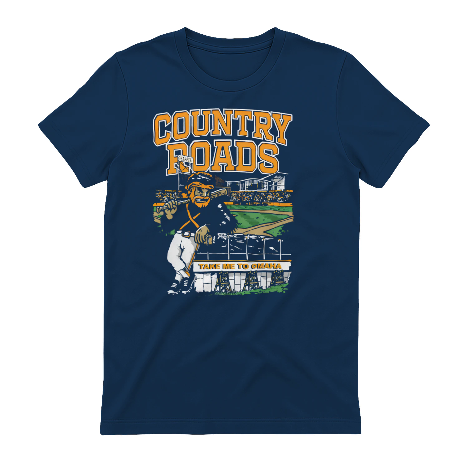 Country Roads Take Me To Omaha Shirt