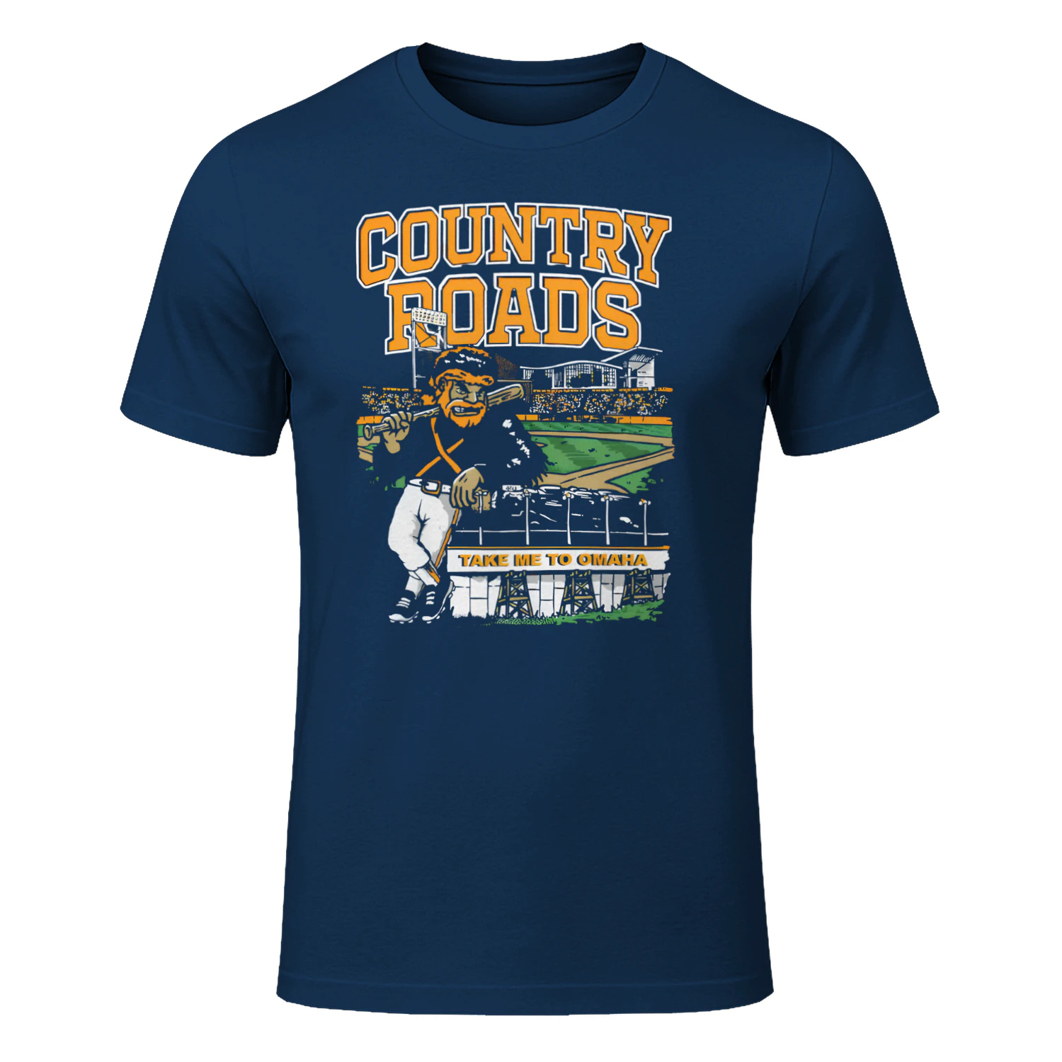 Country Roads Take Me To Omaha Shirt