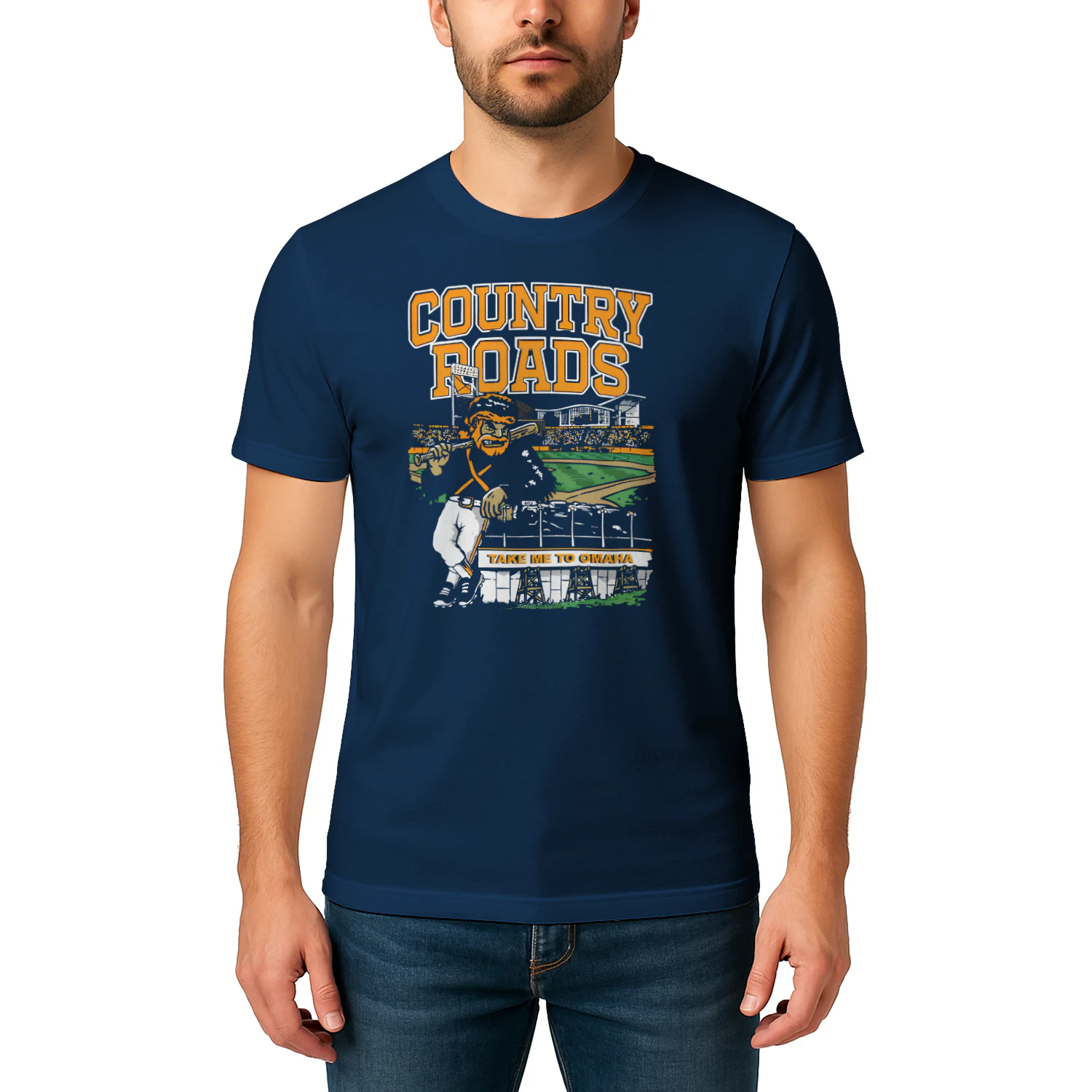 Country Roads Take Me To Omaha Shirt