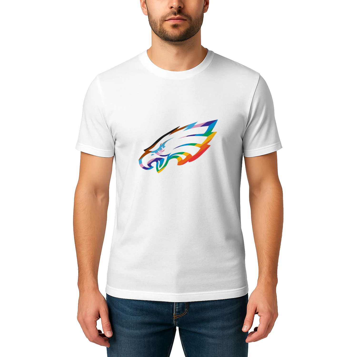 Philadelphia Rainbow Eagle Pride Shirt