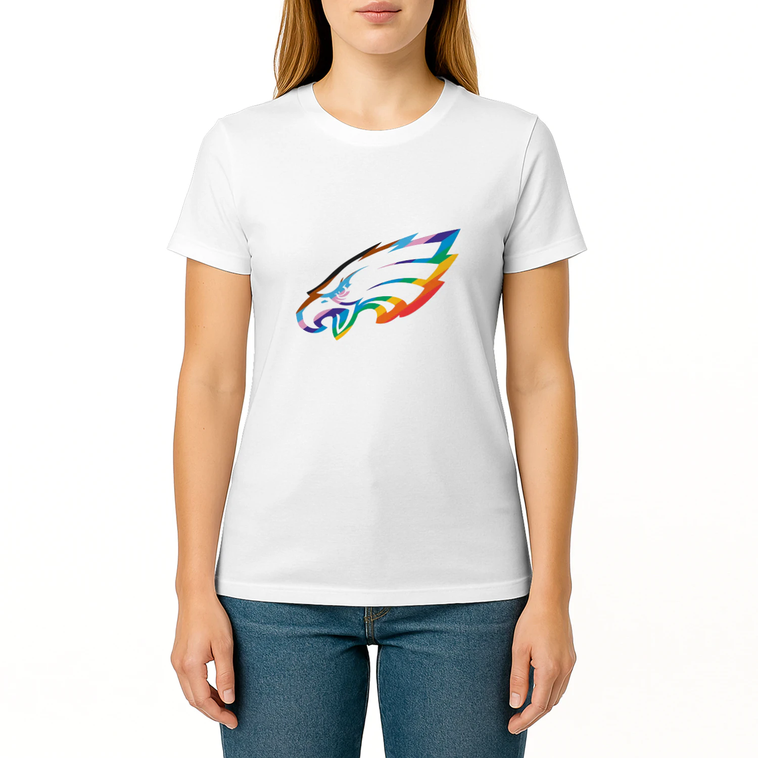 Philadelphia Rainbow Eagle Pride Shirt