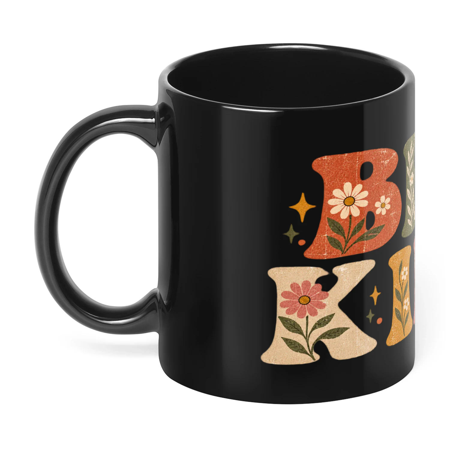 Black Ceramic Mug 11oz