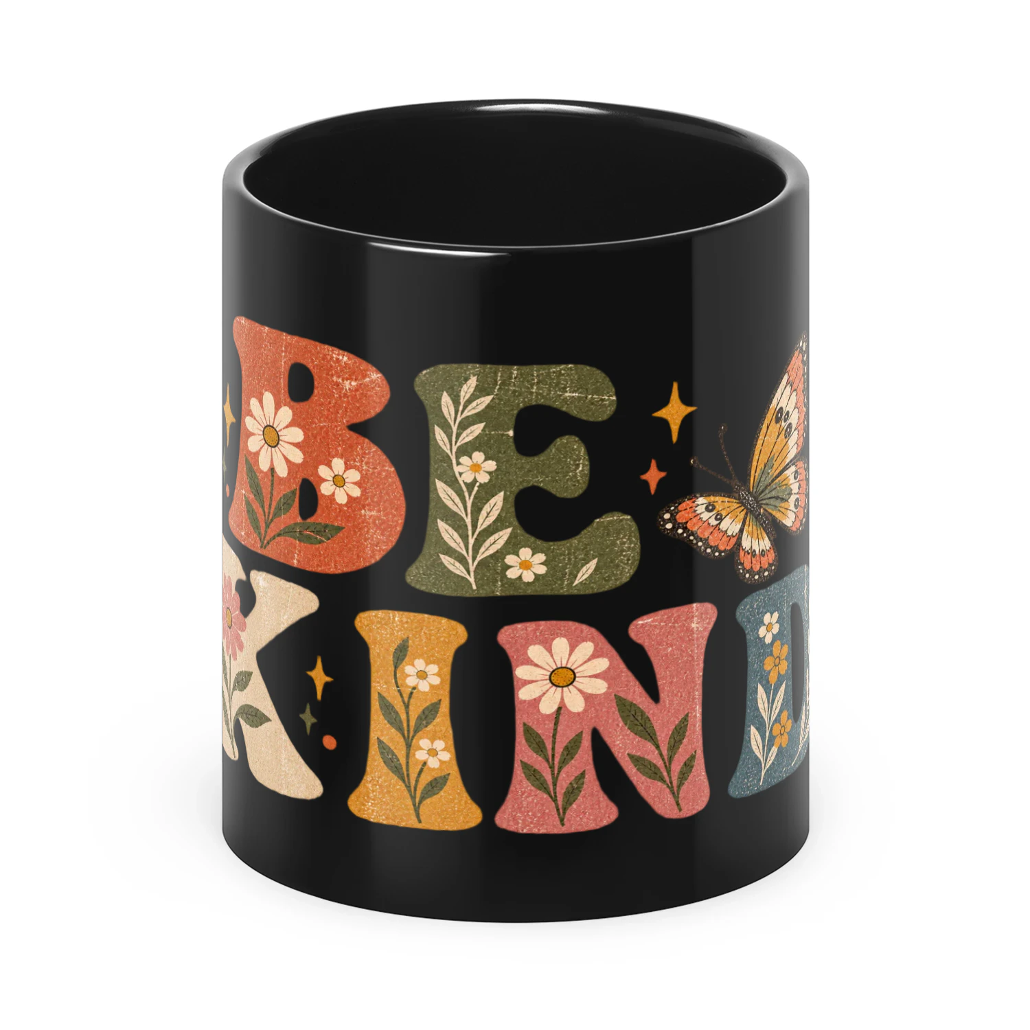 Black Ceramic Mug 11oz