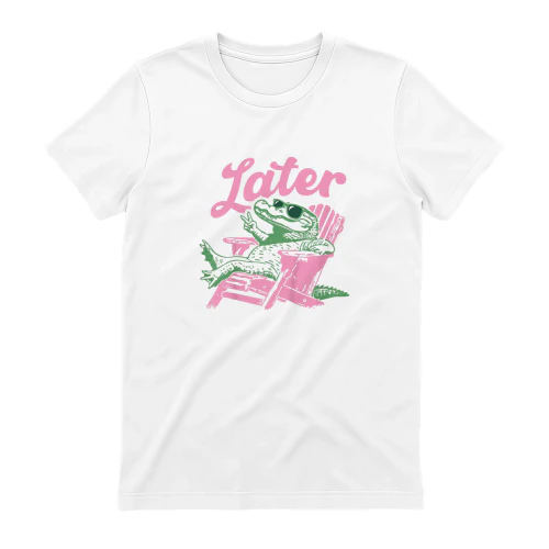See You Later Teacher Summer Alligator Last Day of School Shirt