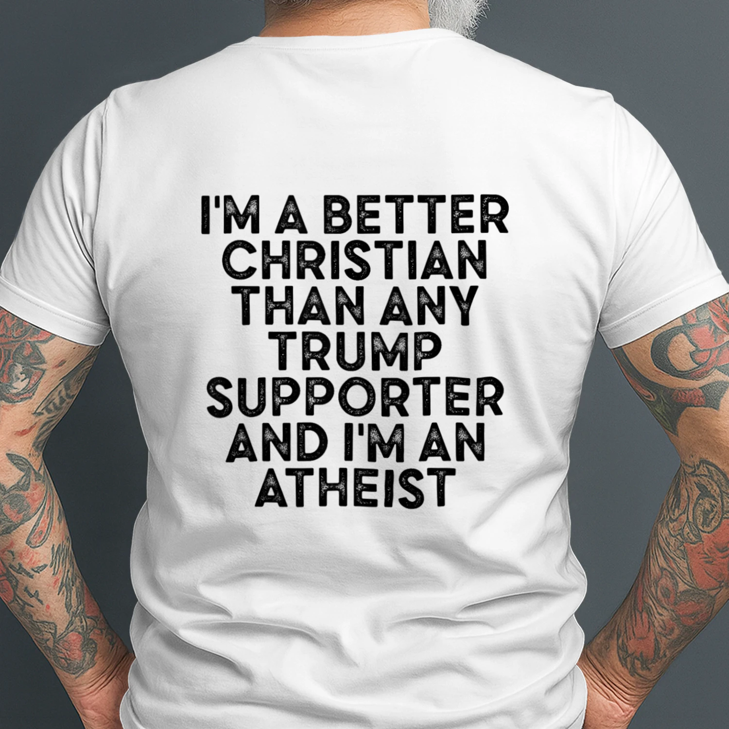 I'm A Better Christian Than Any Trump Supporter & I'm Atheis Tank Top