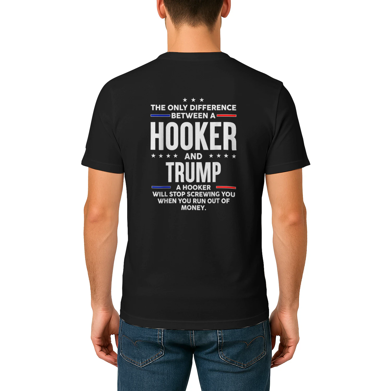 Funny The Only Difference Between A Hooker and Trump 