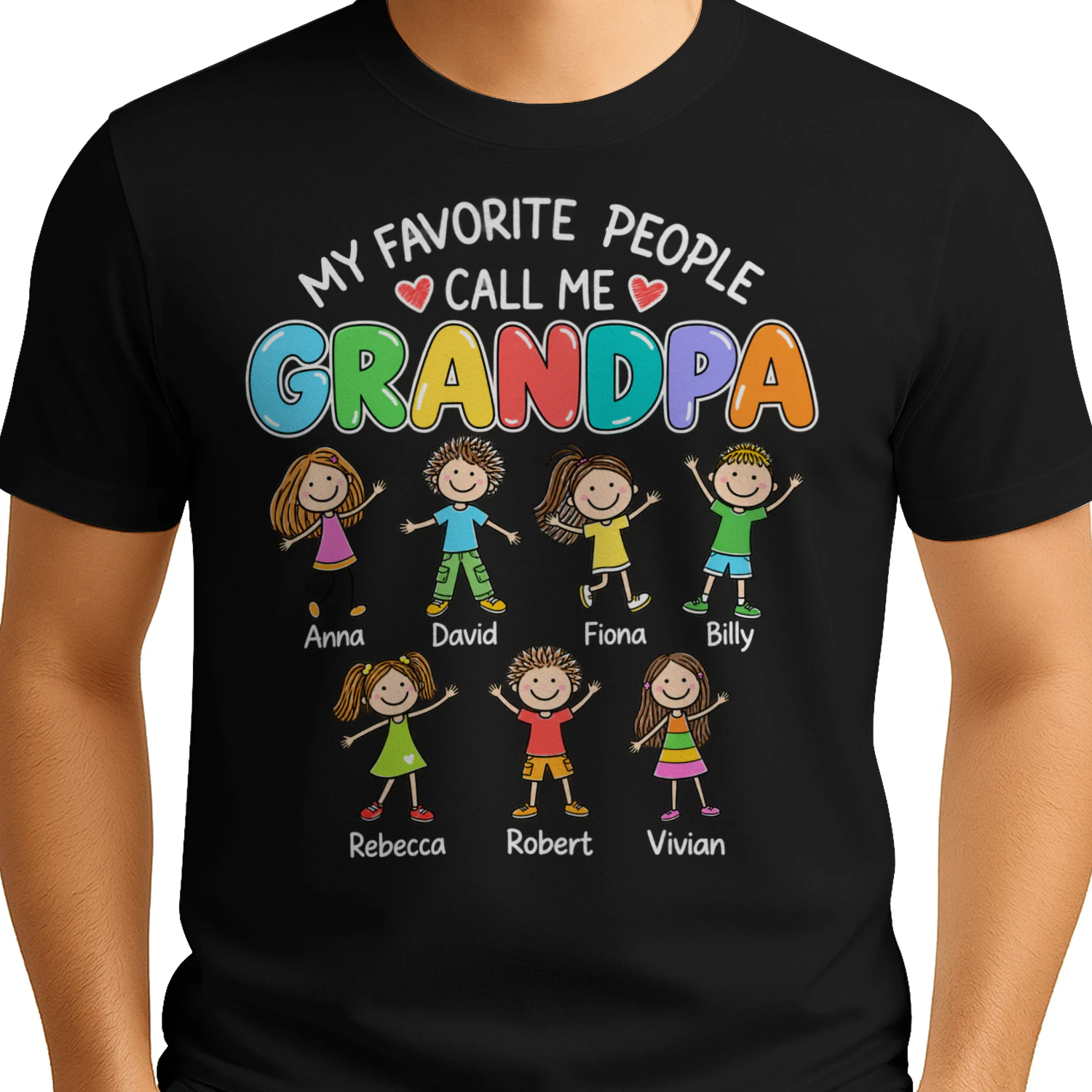 My favorite people call me grandpa 