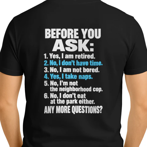 BEFORE YOU ASK :