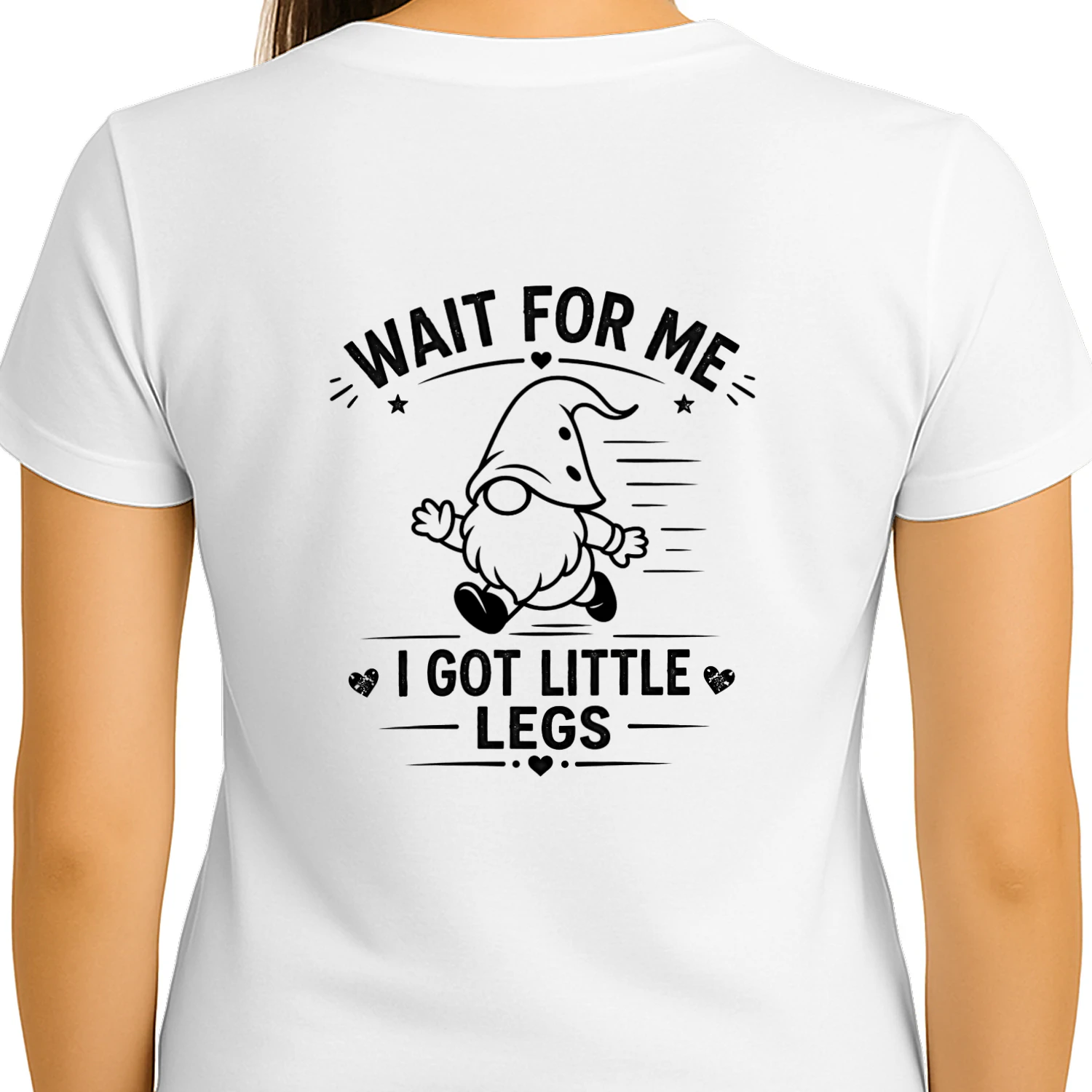 wait for me I got little legs 