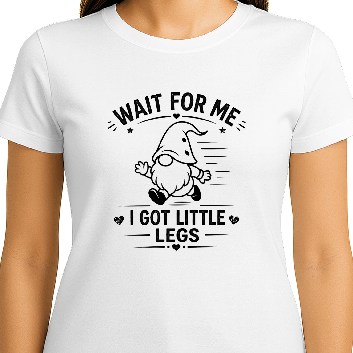 wait for me I got little legs 