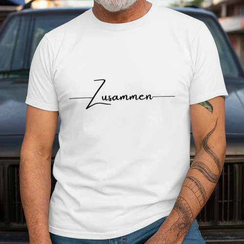 ​Zusammen - Minimalist German Quote